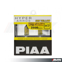 Ampoules PIAA HYPER ARROS Jaune H7 - 2500K